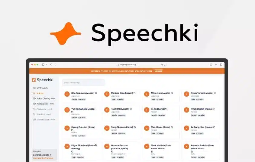 text-to-speech Speechki