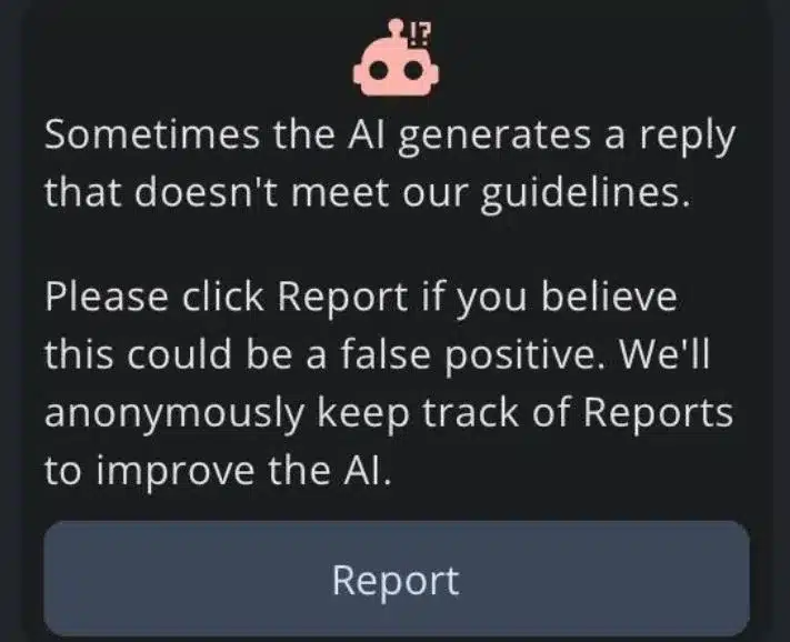 AI bot behaving like humans